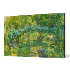 Quadro Decorativo Pintores Famosos -  A ponte sobre Water-Lily Pond - Monet