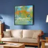 Quadro Decorativo Pintores Famosos - Pato no lago - Renoir - Image 4