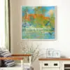 Quadro Decorativo Pintores Famosos - Pato no lago - Renoir - Image 3
