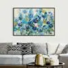 Quadro Decorativo Flores - Flores Azuis Sortidas - Image 4