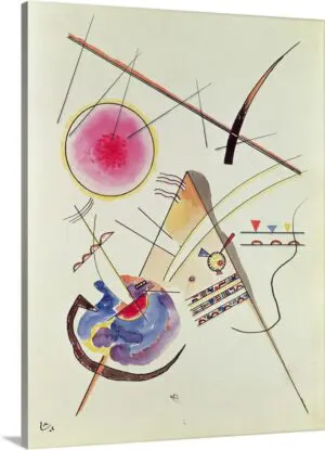 Quadro Decorativo Pintores Famosos - Composition 1925 - Kandinsky