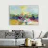 Quadro Decorativo Abstrato - Paissagem Colorida - Image 3