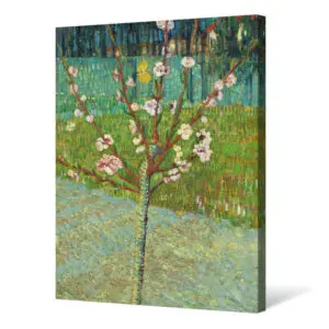 Quadro Decorativo Pintores Famosos - Árvore de Pessegos na Primavera - Van Gogh