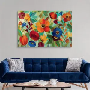 Quadro Decorativo Floral- Flores de Verão