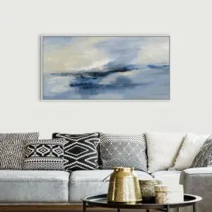 Quadro Decorativo Abstrato - Atmosfera Azul