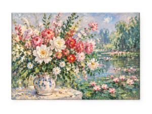 Quadro Decorativo Jardim e Flores — Jardim em Flor