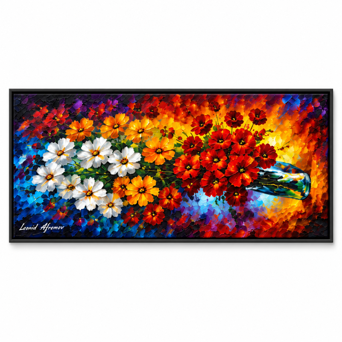 Quadro Decorativo Flores Coloridas - Flores em Festa - Imagem 3